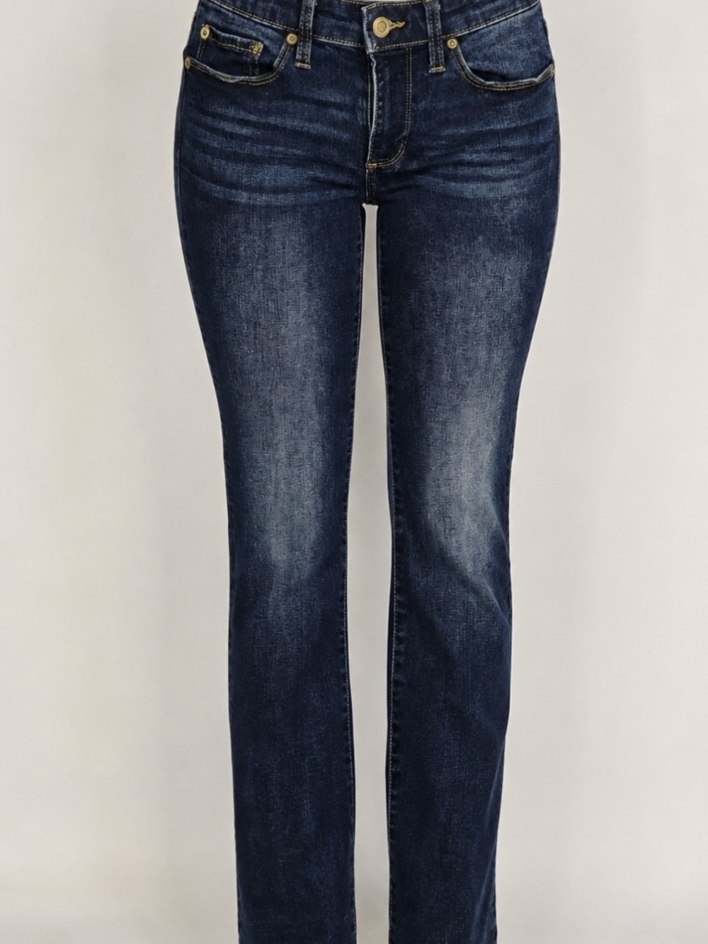 Lucky Brand Women’s Dark Wash Jeans Size 4/27 Straight Leg Denim